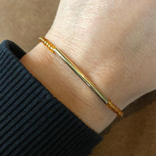 Afbeelding in Gallery-weergave laden, Armbandje Beads Gold Tube