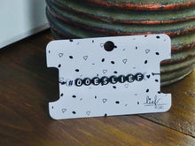 Afbeelding in Gallery-weergave laden, Armbandje #Doeslief Zwart wit