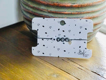 Afbeelding in Gallery-weergave laden, Armbandje Love you Zwart wit