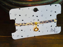Afbeelding in Gallery-weergave laden, Armbandje Leopard Brown Big star goud