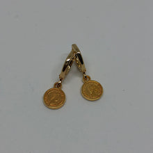 Afbeelding in Gallery-weergave laden, Oorbellen Lucky Coin goud