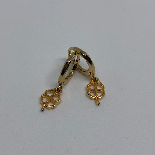 Oorbellen Lucky Clover goud