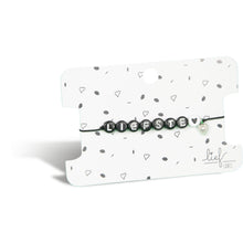 Afbeelding in Gallery-weergave laden, Armbandje Liefste Zwart wit